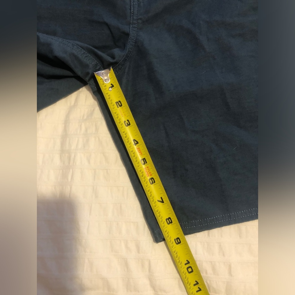 Roark Layover 2.0 Shorts Chino Mens 38 Blue Outdoor Travel Hiking Pockets RS288 - Picture 8 of 11